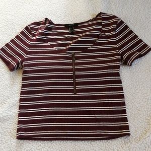 Forever21 Striped Shirt